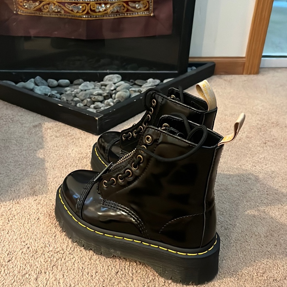 New Dr. Martens boots.